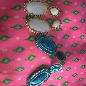 2 pairs of Kendra Scott earrings